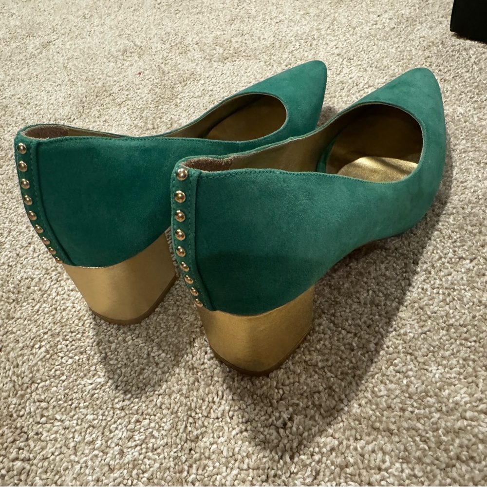 Claire Flowers designer shoes made in Italy - 8.5 fit